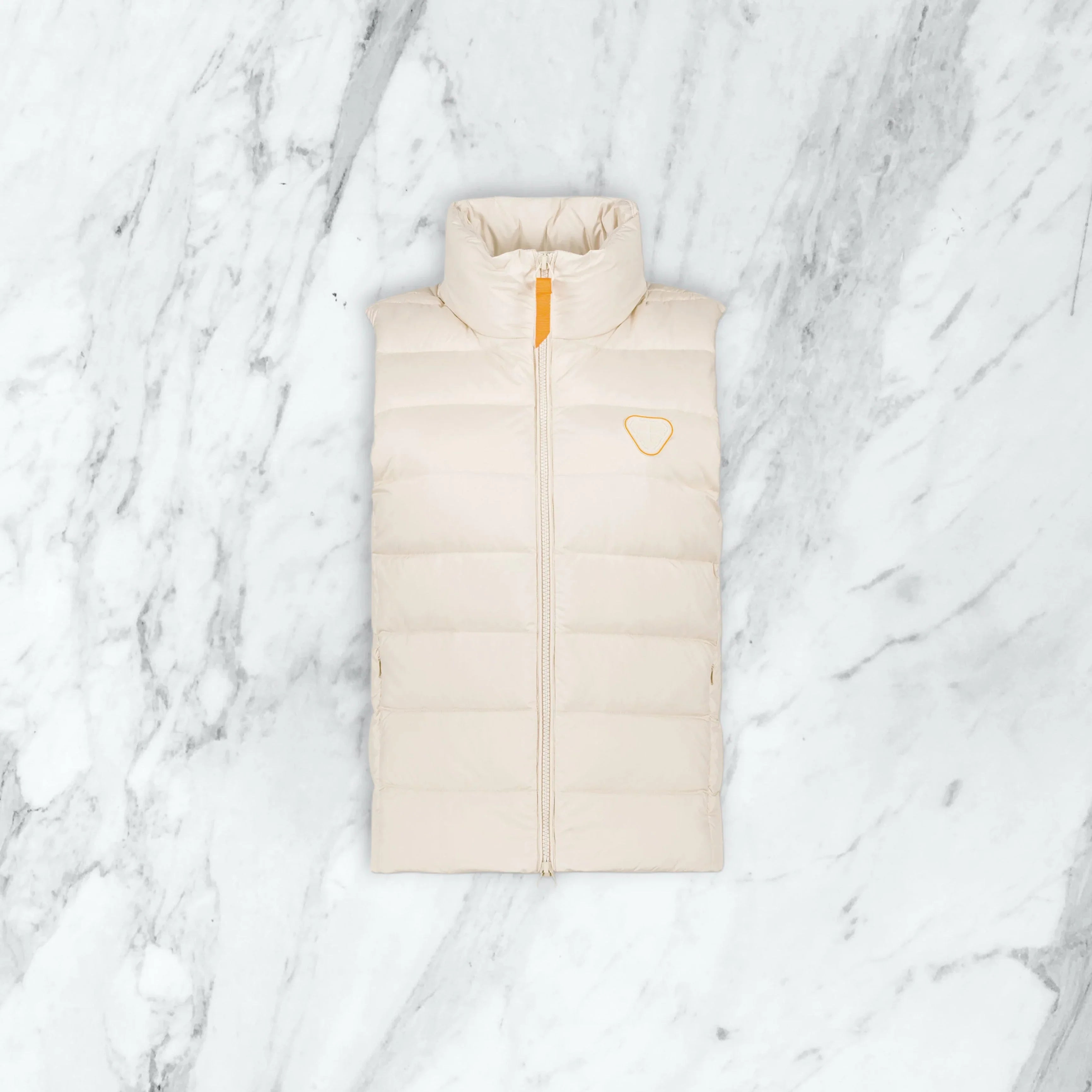 Doudoune sans manche Gertrude - beige