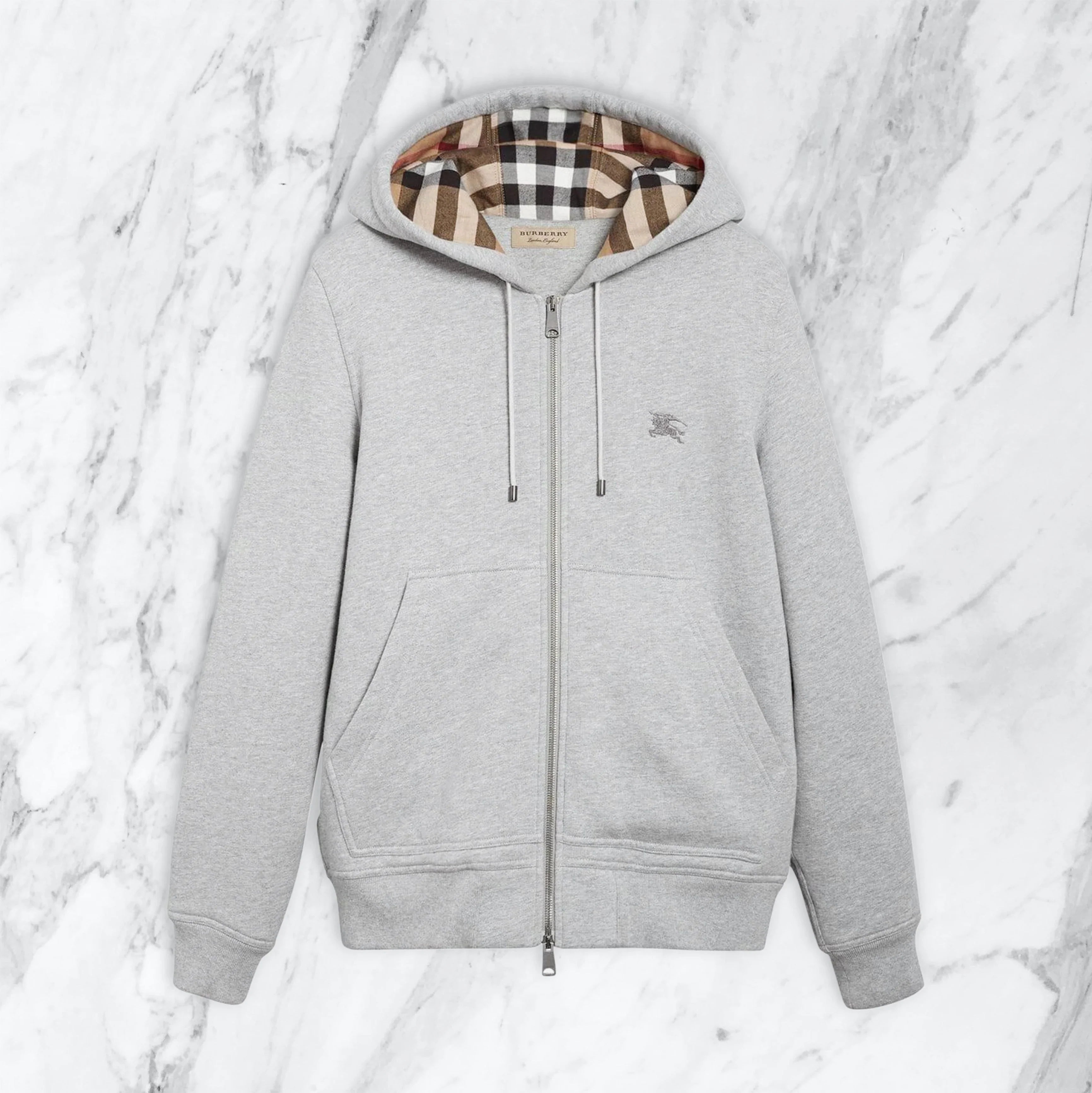 Veste Burberry Zip - gris